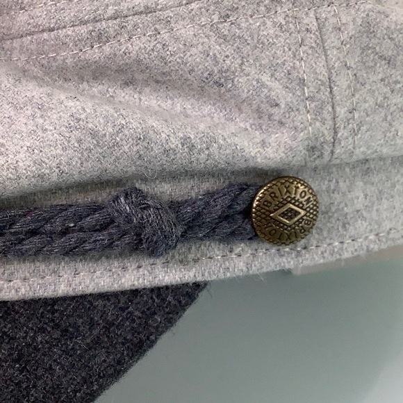 Brixton Fiddle flat cap charcoal Size XS NWT - Picture 12 of 13